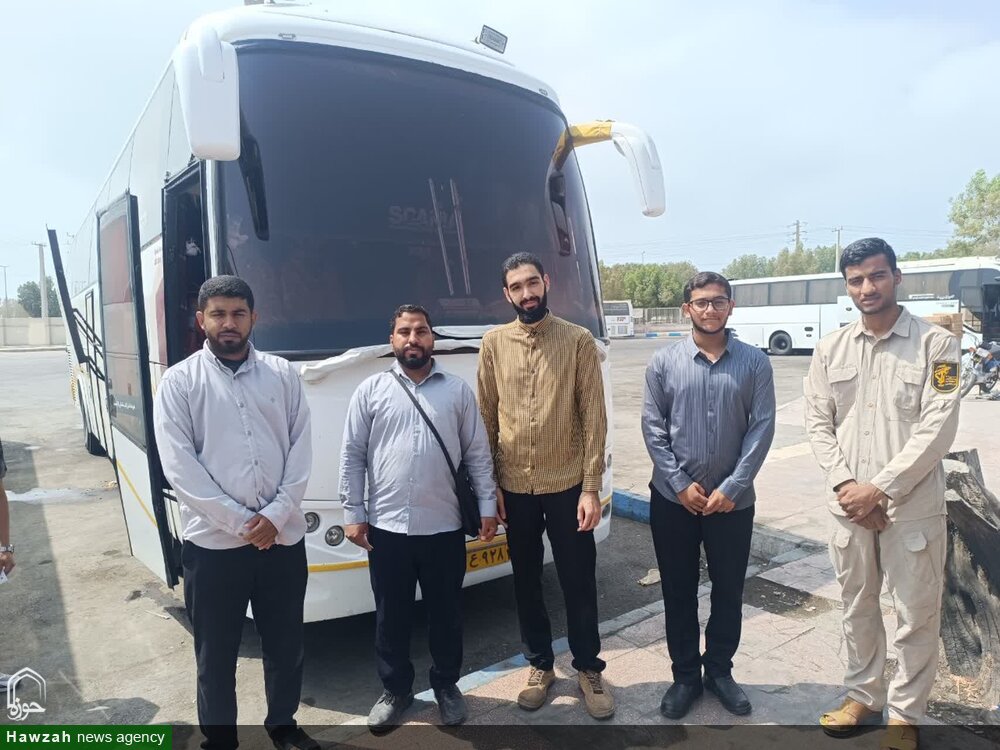 اعزام فرماندهان پایگاه های بسیج طلاب هرمزگان به دوره توانمند سازی مشهد مقدس