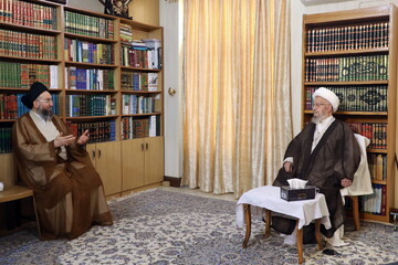 تصاویر/ سفر سید عمار حکیم به قم