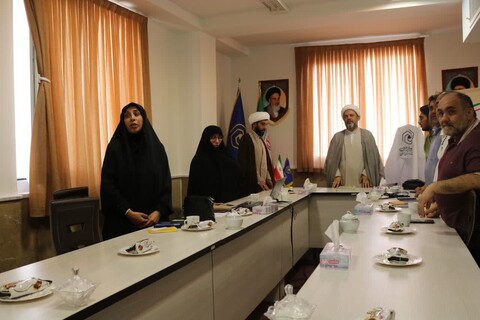 تصاویر/ نشست خبری مدیر حوزه‌ علمیه خواهران استان سمنان با موضوع تبیین برنامه‌های سومین همایش ملی جنگ بیولوژیک