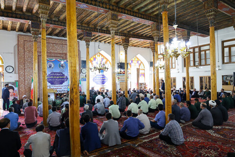 تصاویر | آیین تکریم و معارفه امام جمعه شهرستان عجب‌شیر