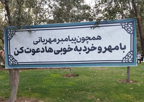 تصاویر/ مدرسه علمیه امام صادق(ع) طرح «گوهرشاد» را همزمان با هفته وحدت اجرا کرد