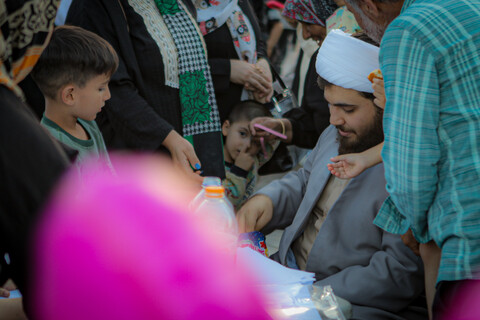 تصاویر/راه‌اندازی ۱۰ میز مشاوره مردمی در همدان توسط معاونت تبلیغ مدرسه علمیه آیت‌الله آخوند