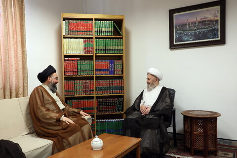 تصاویز/ سفر سید عمار حکیم به قم