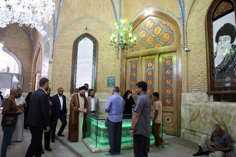 تصاویز/ سفر سید عمار حکیم به قم