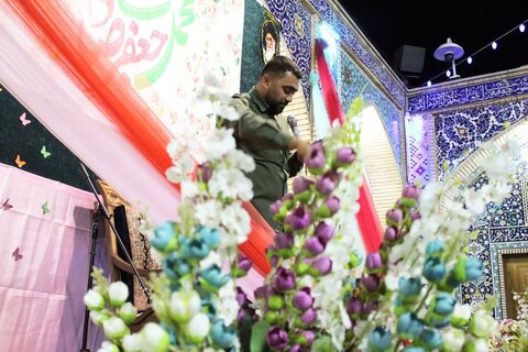تصاویر/ جشن میلاد پیامبر اکرم(ص) و امام جعفر صادق(ع) در حرم امامزادگان شهر جوپار