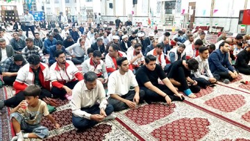 تصاویر/ مراسم جشن ولادت نبی مکرم اسلام(ص) و امام صادق (ع) در شاهین دژ