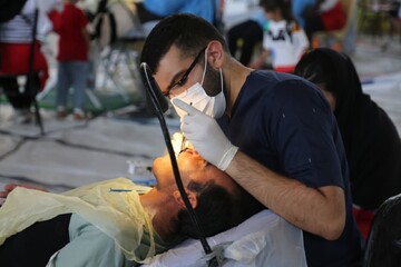 تصاویر/ بازدید نماینده ولی‌فقیه در استان سمنان از اردوی جهادی، درمانی قرارگاه الکفیل در شهمیرزاد