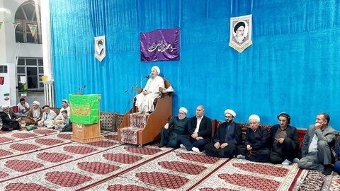 تصاویر/ مراسم جشن ولادت نبی مکرم اسلام و امام صادق (ع) در شاهین دژ