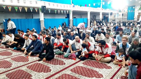 تصاویر/ مراسم جشن ولادت نبی مکرم اسلام و امام صادق (ع) در شاهین دژ