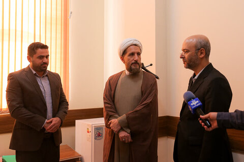 تصاویر / حضور نماینده ولی فقیه در استان قزوین  در دادسرای عمومی و انقلاب قزوین