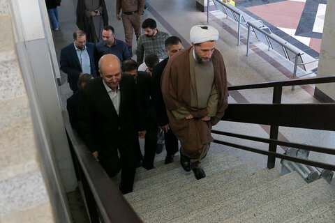 تصاویر / حضور نماینده ولی فقیه در استان قزوین  در دادسرای عمومی و انقلاب قزوین