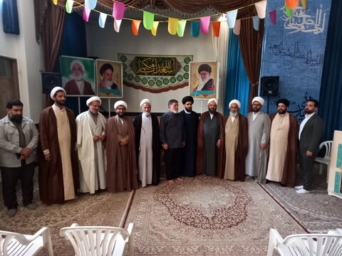 تصاویر/ آیین عمامه‌گذاری طلاب مدرسه علمیه المهدی(عج) آران و بیدگل