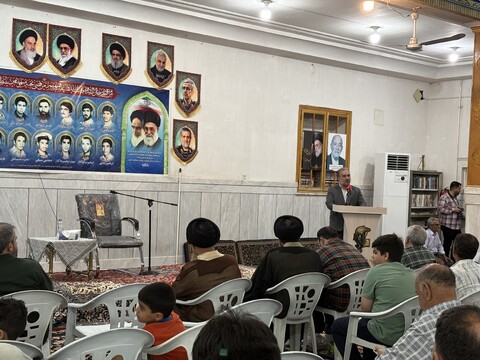 برگزاری میلاد نور و یادواره شهدا در مسجد الزهرا (س) قم