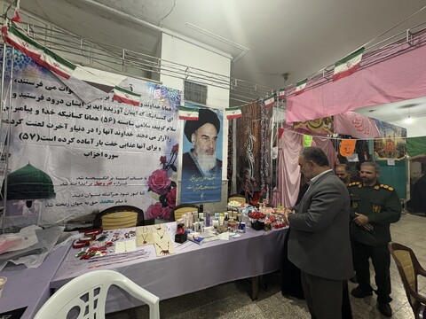 برگزاری میلاد نور و یادواره شهدا در مسجد الزهرا (س) قم