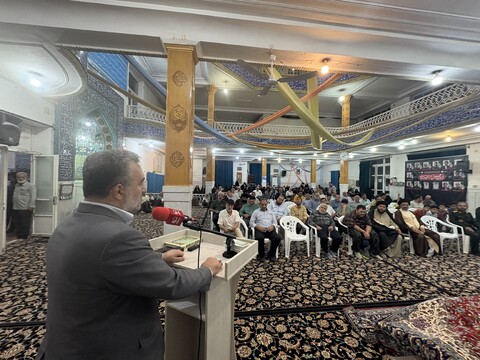 برگزاری میلاد نور و یادواره شهدا در مسجد الزهرا (س) قم