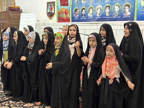 برگزاری میلاد نور و یادواره شهدا در مسجد الزهرا (س) قم