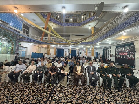 برگزاری میلاد نور و یادواره شهدا در مسجد الزهرا (س) قم