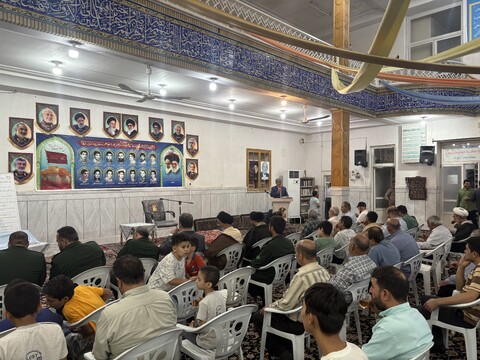 برگزاری میلاد نور و یادواره شهدا در مسجد الزهرا (س) قم