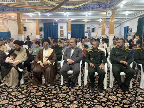 برگزاری میلاد نور و یادواره شهدا در مسجد الزهرا (س) قم