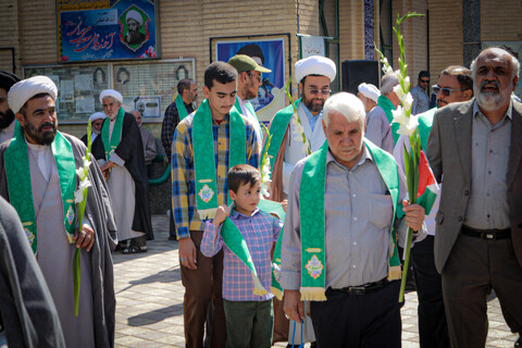 تصاویر/ مراسم جشن ولادت حضرت محمد (ص) امام صادق علیه السلام در مدرسه علمیه آیت الله آخوند