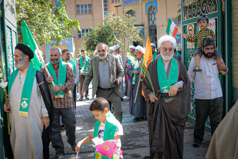تصاویر/ مراسم جشن ولادت حضرت محمد (ص) امام صادق علیه السلام در مدرسه علمیه آیت الله آخوند