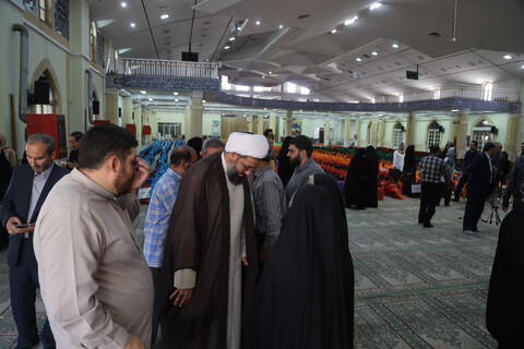 تصاویر / توزیع 4هزار بسته کیف و لوازم تحریر بین دانش‌آموزان نیازمند همدانی