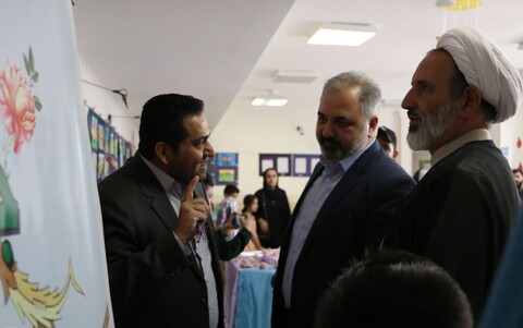 تصاویر/ افتتاحیه نمایشگاه «به رنگ تابستان» در سمنان