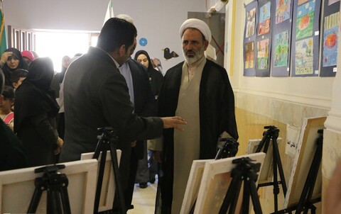 تصاویر/ افتتاحیه نمایشگاه «به رنگ تابستان» در سمنان