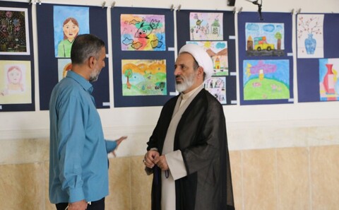 تصاویر/ افتتاحیه نمایشگاه «به رنگ تابستان» در سمنان