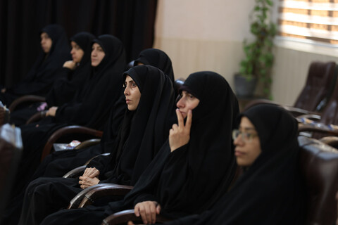 تصاویر / دیدار طلاب طرح امین با نماینده ولی فقیه در استان همدان