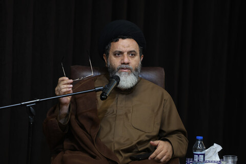 تصاویر / دیدار طلاب طرح امین با نماینده ولی فقیه در استان همدان