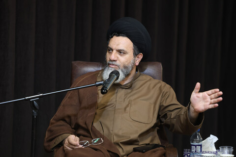 تصاویر / دیدار طلاب طرح امین با نماینده ولی فقیه در استان همدان