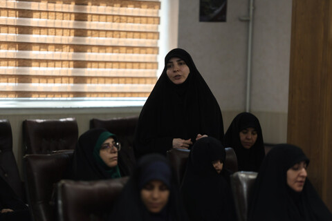 تصاویر / دیدار طلاب طرح امین با نماینده ولی فقیه در استان همدان