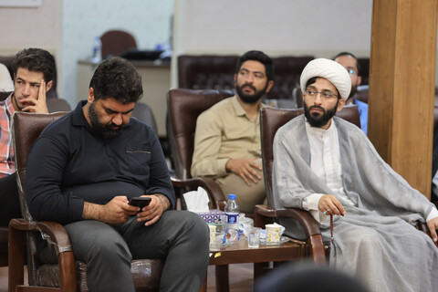 تصاویر / دیدار طلاب طرح امین با نماینده ولی فقیه در استان همدان