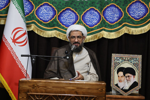 تصاویر / دیدار طلاب طرح امین با نماینده ولی فقیه در استان همدان