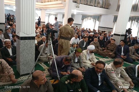 تصاویر/ برگزاری مراسم هفته وحدت در شهر باینگان پاوه