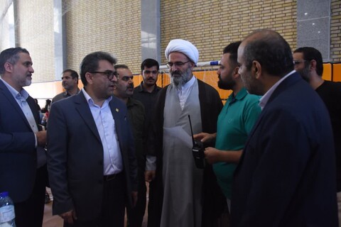 تصاویر/ بازدید نماینده ولی‌فقیه در استان سمنان از اردوی جهادی، درمانی قرارگاه الکفیل در شهمیرزاد