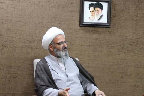 تصاویر/ دیدار مدیرکل، کارکنان ستادی و کارکنان ادارات اوقاف شهرستان سمنان و مهدی‌شهر با نماینده ولی فقیه در استان سمنان