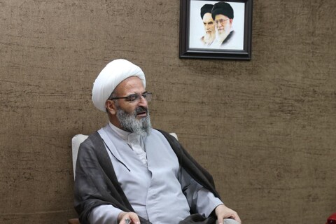 تصاویر/ دیدار مدیرکل، کارکنان ستادی و کارکنان ادارات اوقاف شهرستان سمنان و مهدی‌شهر با نماینده ولی فقیه در استان سمنان