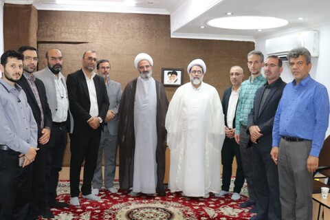 تصاویر/ دیدار مدیرکل، کارکنان ستادی و کارکنان ادارات اوقاف شهرستان سمنان و مهدی‌شهر با نماینده ولی فقیه در استان سمنان