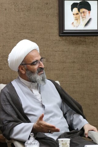 تصاویر/ دیدار مدیرکل، کارکنان ستادی و کارکنان ادارات اوقاف شهرستان سمنان و مهدی‌شهر با نماینده ولی فقیه در استان سمنان