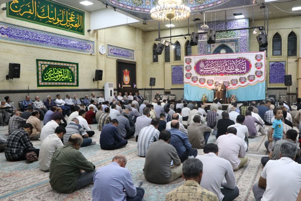 تصاویر/ مراسم جشن ولادت پیامبر اکرم و امام صادق (علیهماالسلام ) در مسجد جنرال ارومیه