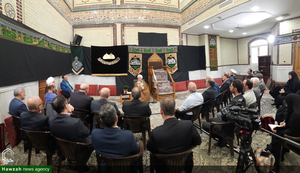 Ayetullah el-Uzma Cevadî Âmulî, Doktorlar ve Üniversite Hocaları ile Görüştü