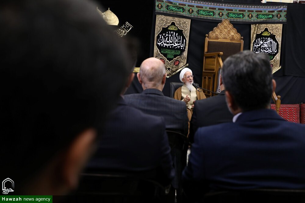 Ayetullah el-Uzma Cevadî Âmulî, Doktorlar ve Üniversite Hocaları ile Görüştü