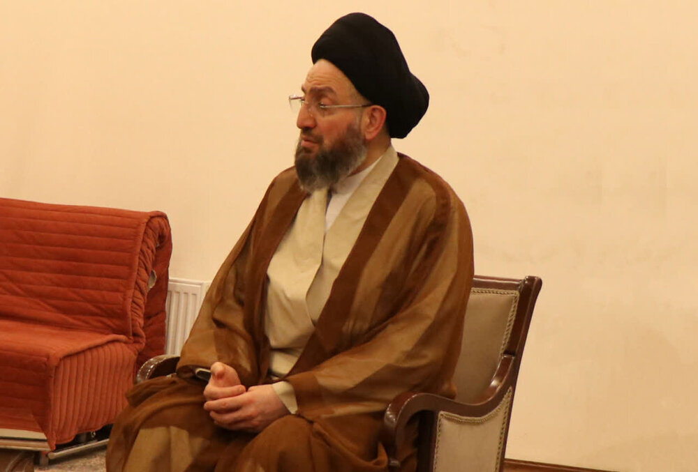 Seyyid Ammar Hekim'in Ayetullah el-Uzma Nuri Hemedani ile Görüşmesi