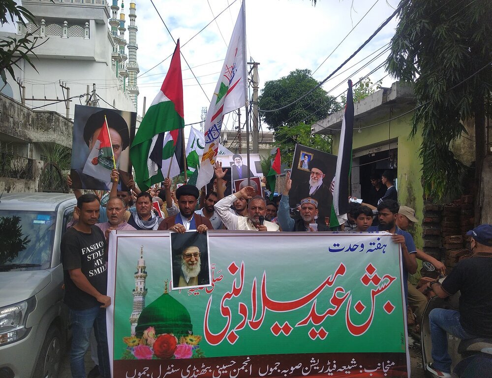 Müslümanların Birlik ve Dayanışmasının Bir Tezahürü: Cammu ve Keşmir’de Peygamber’in (s.a.a) Doğum Günü Yürüyüşü