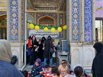 برپایی موکب همچون پیامبر مهربانی در امامزاده حسن(ع)