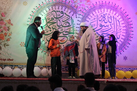 تصاویر/ ویژه برنامه ولادت حضرت‌محمد(ص) وامام‌جعفر‌صادق(ع) در مسجد مهدیه جوپار