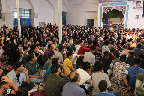 تصاویر/ ویژه برنامه ولادت حضرت‌محمد(ص) وامام‌جعفر‌صادق(ع) در مسجد مهدیه جوپار