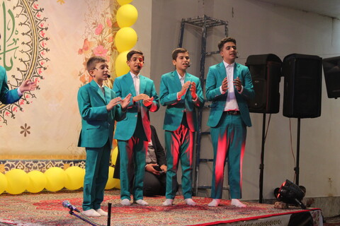 تصاویر/ ویژه برنامه ولادت حضرت‌محمد(ص) وامام‌جعفر‌صادق(ع) در مسجد مهدیه جوپار